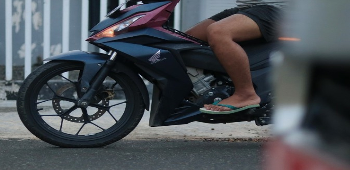 Pemotor dihimbau tidak pakai sandal jepit, ini alasannya