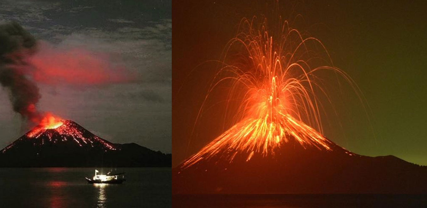 Gunung Anak Krakatau Erupsi: Wisatawan dan Warga Waspada