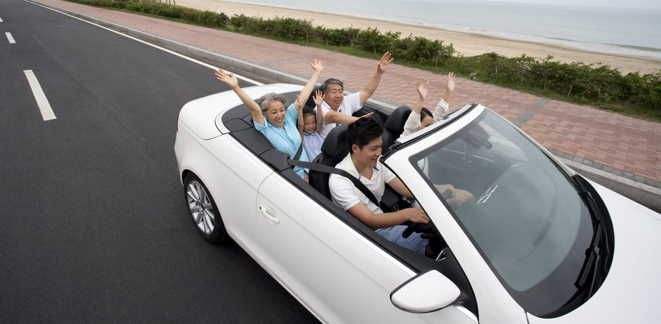 Exclaimed Sightseeing Family With Car Rental