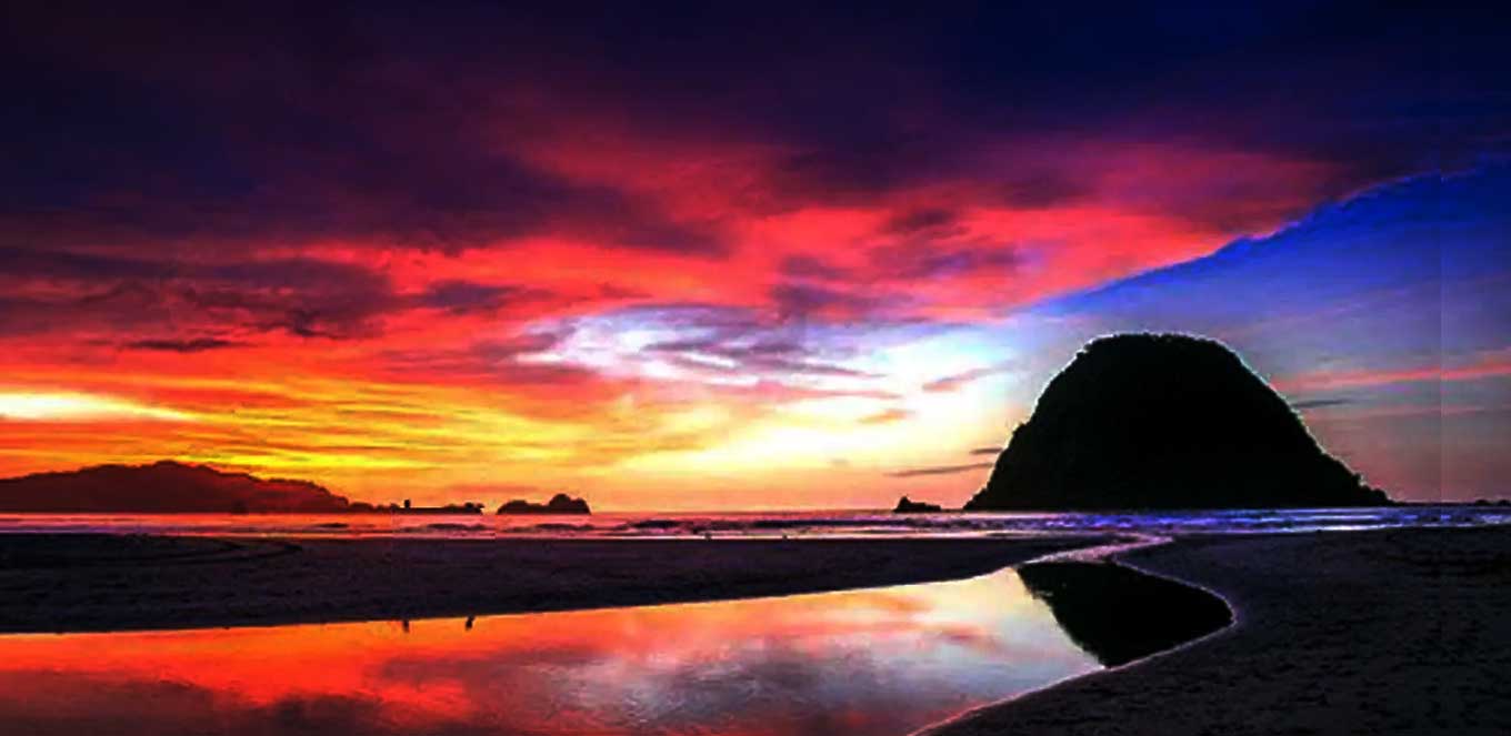 Banyuwangi Red Island Tourist Attraction, World Class Surf Spot